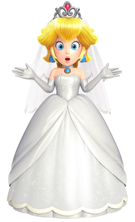 princess peach wedding